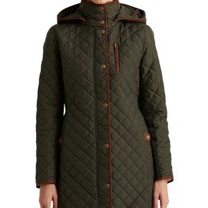 Lauren Ralph Lauren - Women's Faux-Suede-Trim Quilted Coat